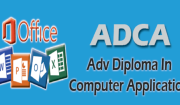 Advance Diploma in Computer Application